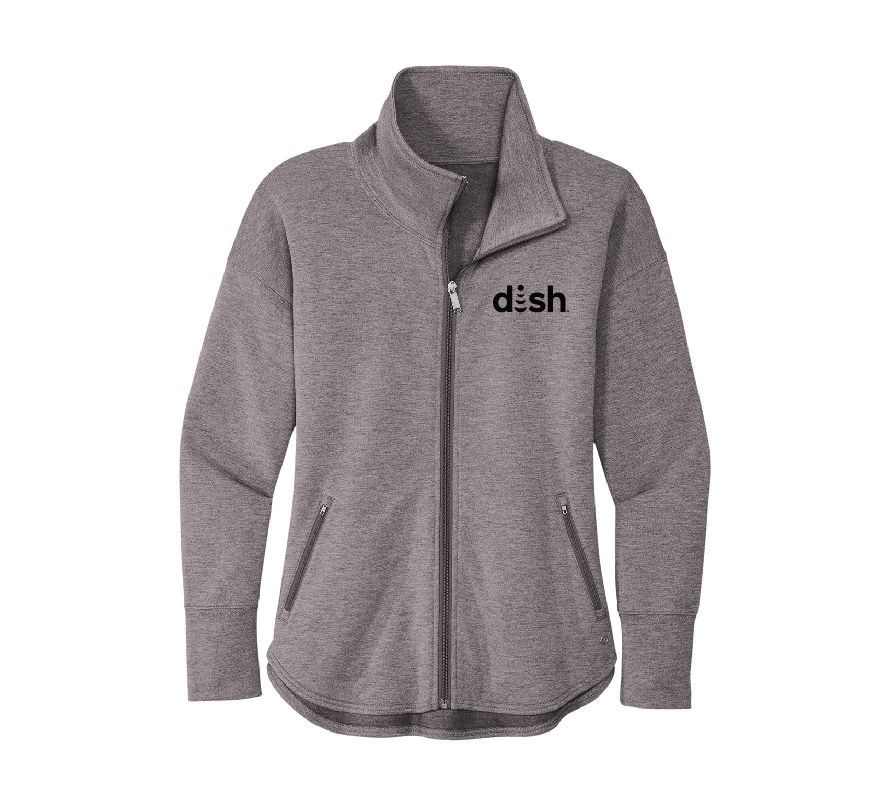 OGIO Ladies Luuma Full-Zip Fleece with Dish Logo