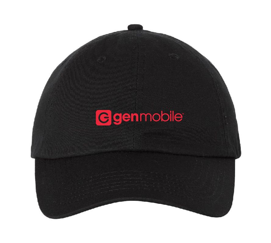 Classic Dad's Cap with Gen Mobile Logo