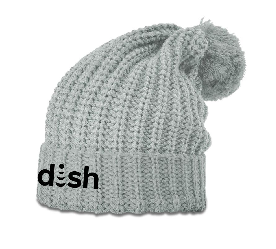 Richardson Chunk Cable Beanie with Dish Logo