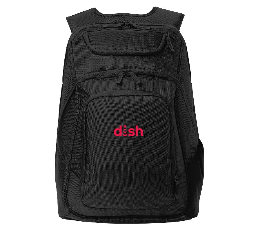 Exec Backpack with Dish Logo