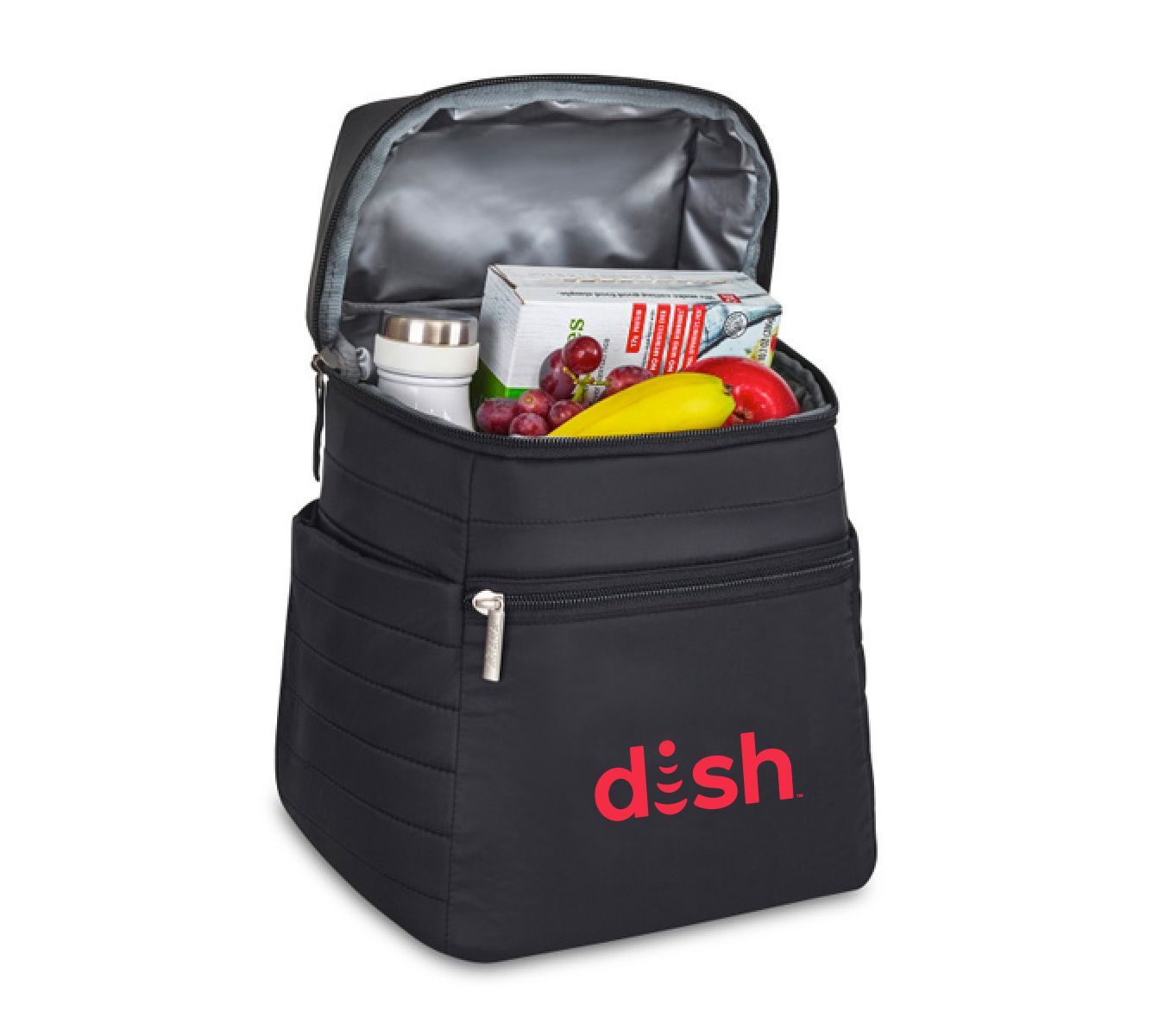 Aviana Mini Backpack Cooler with Dish Logo