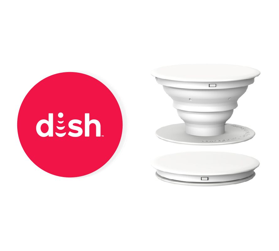 Pop Socket with Dish Logo