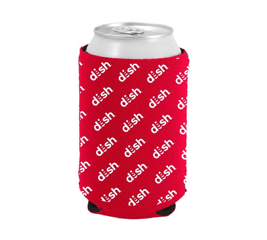 Neoprene Koozie with Dish Logo