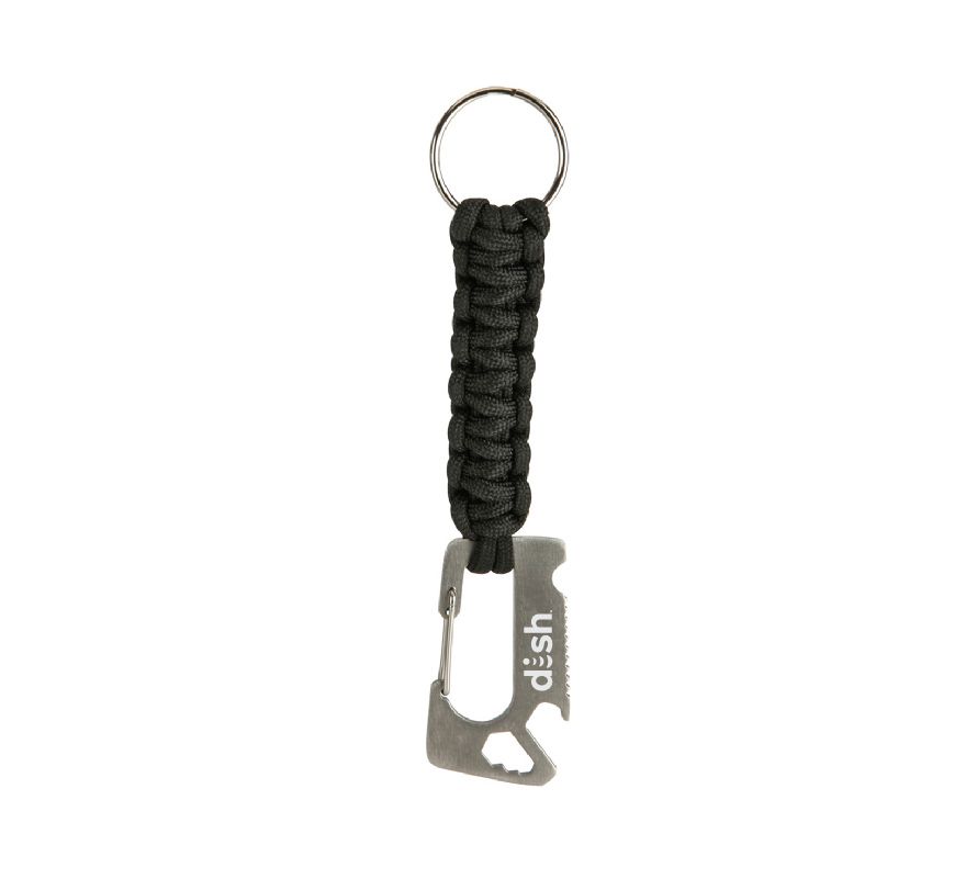 Basecamp Peak Carabiner Multi-Tool with Dish Logo