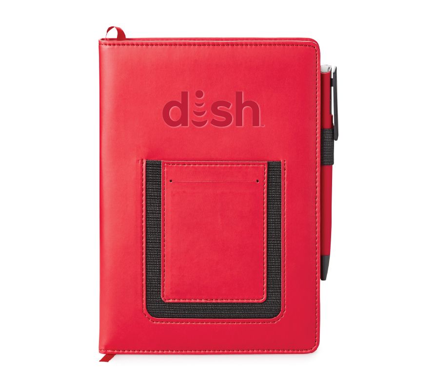 Hard Cover Journal Combo with Dish Logo