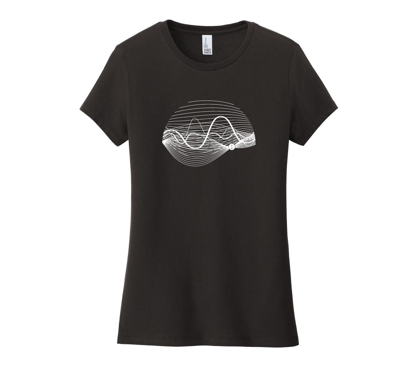 Enterprise Ladies Waves Shirt with Enterprise Logo