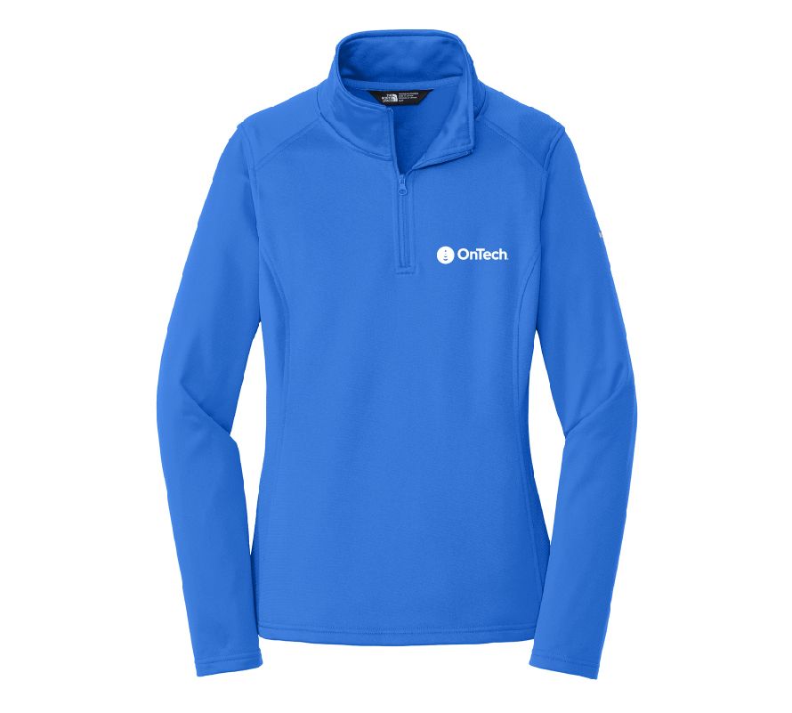 The North Face Ladies Tech 1/4-Zip Fleece with OnTech Logo