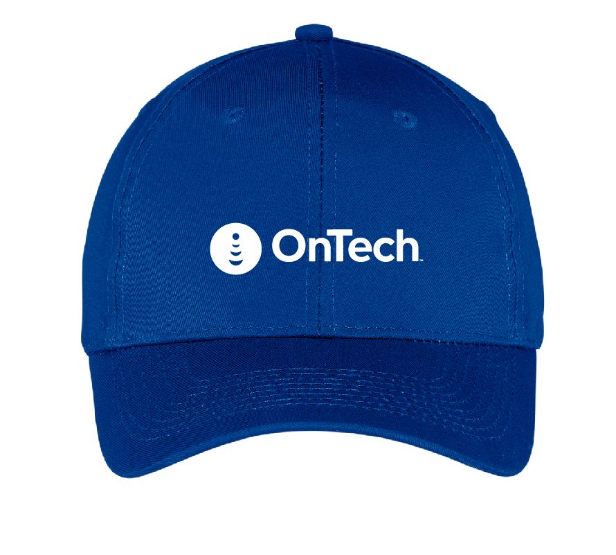 Six Panel Twill Cap with OnTech Logo