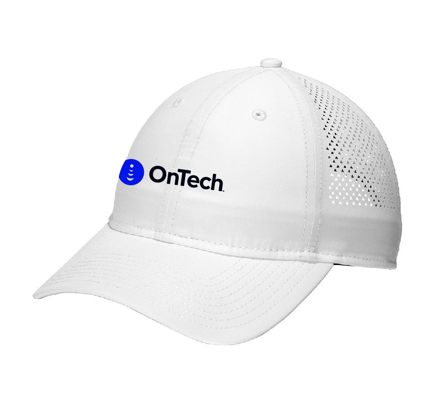 New Era Perforated Performance Cap with OnTech Logo