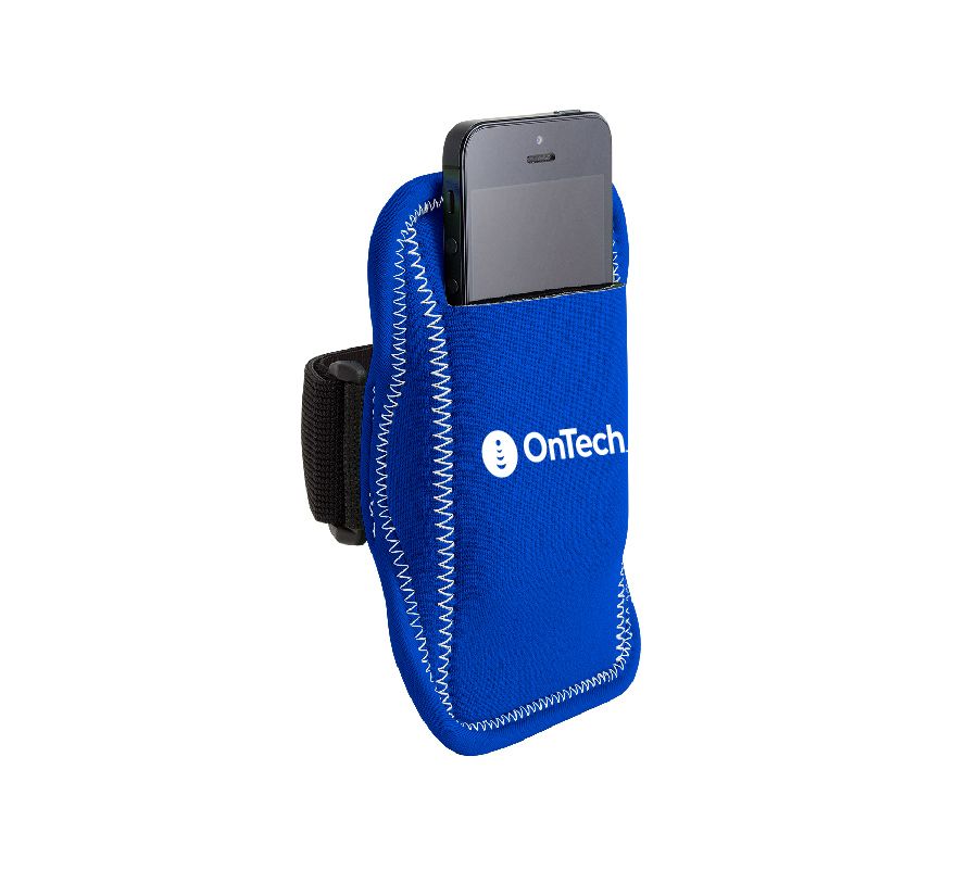 Jogstrap Neoprene Smartphone Holder with OnTech Logo