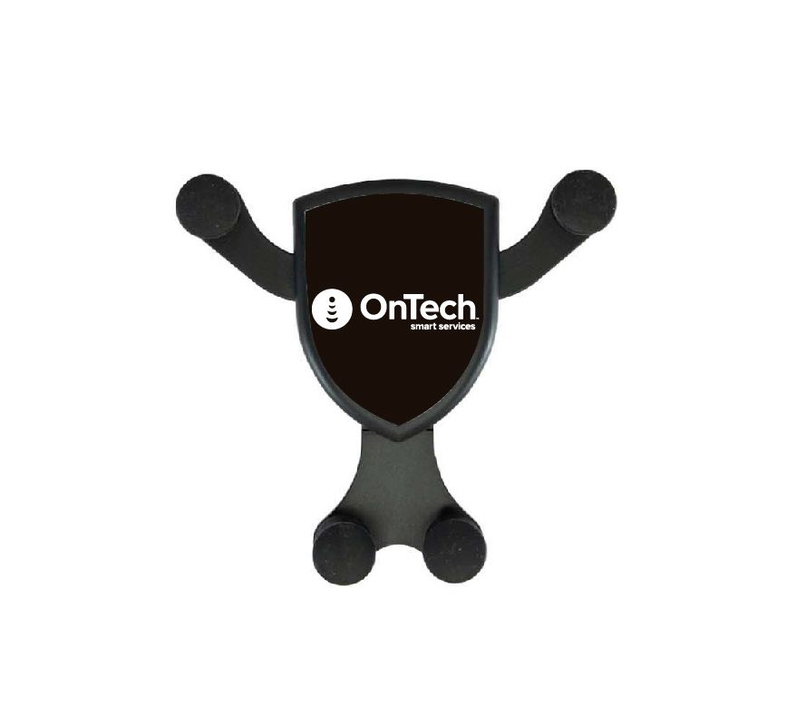 Wireless Car Charger with OnTech Logo