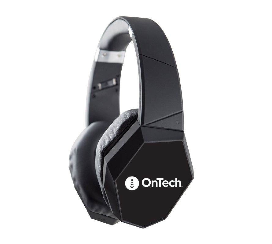 Wireless Headphones with OnTech Logo