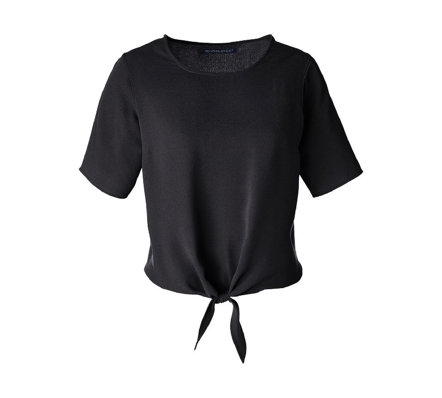 Ladies Perfect Fit Tie-Front Blouse