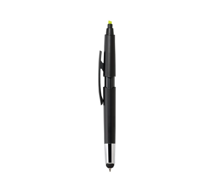 3-In-1 Ballpoint Pen/Highlighter/Stylus