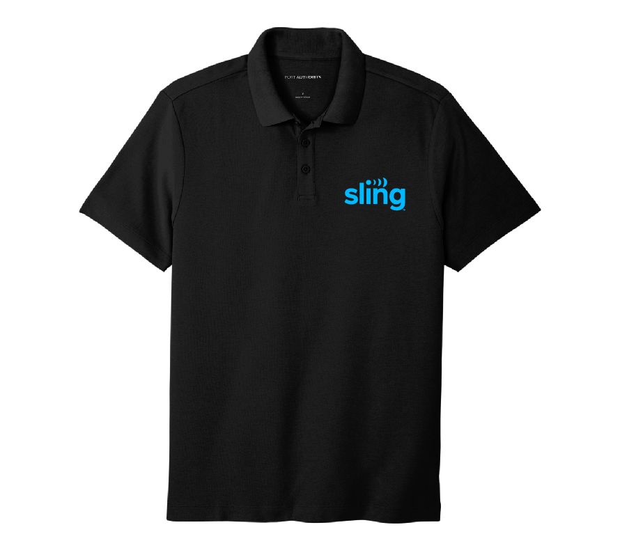 SuperPro React Polo with Sling Logo