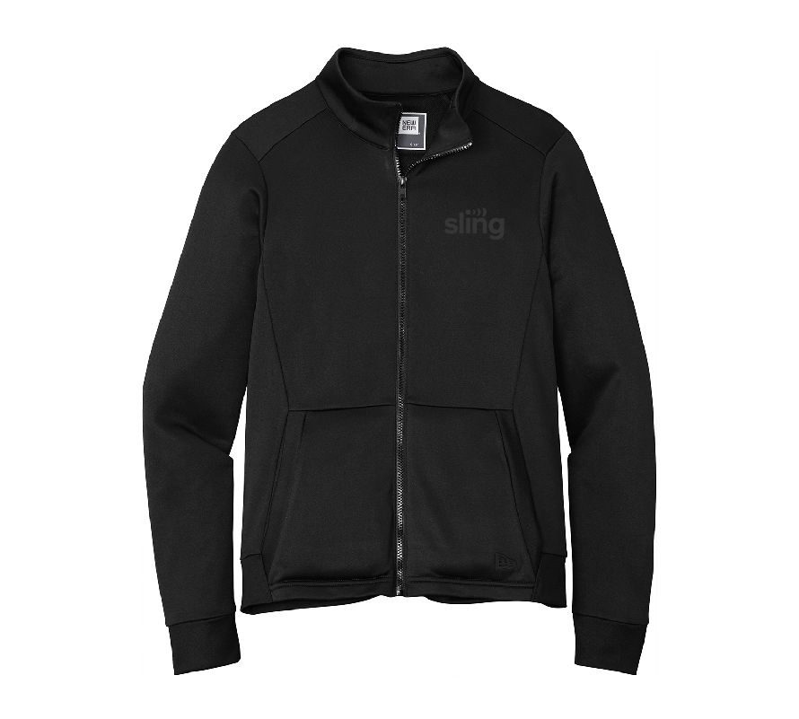 New Era Performance Terry Full-Zip with Sling Logo