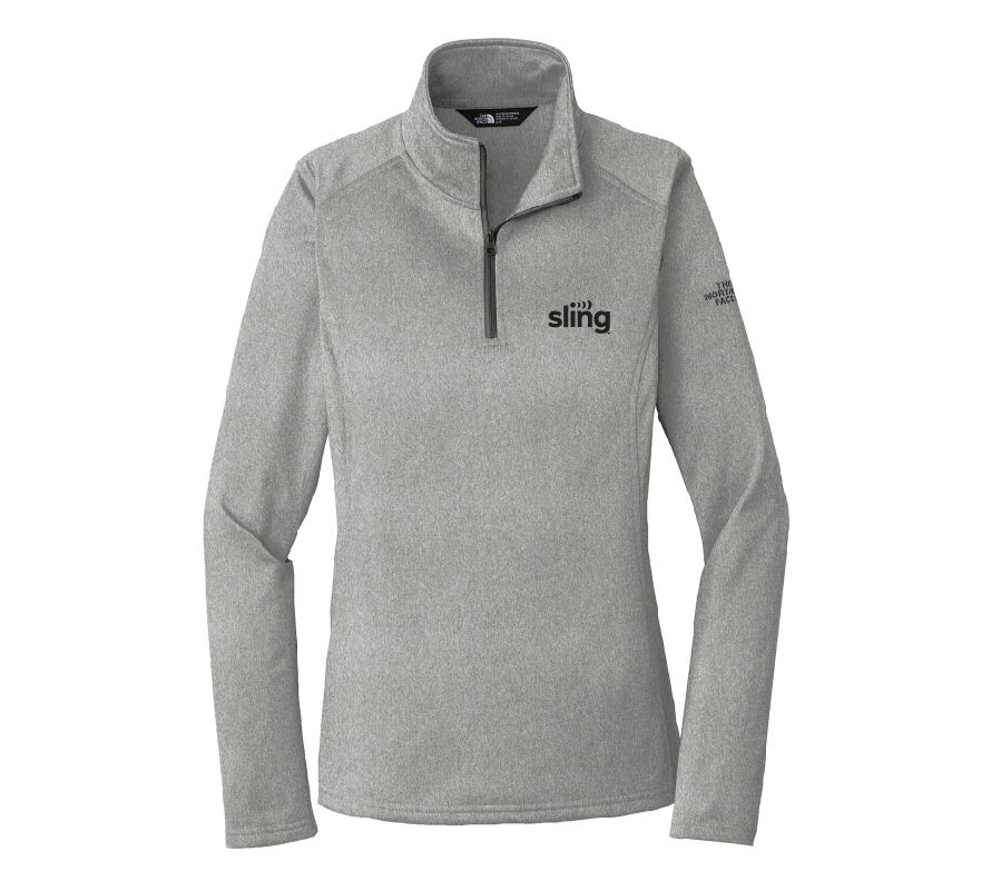 The North Face Ladies Tech 1/4-Zip Fleece with Sling Logo
