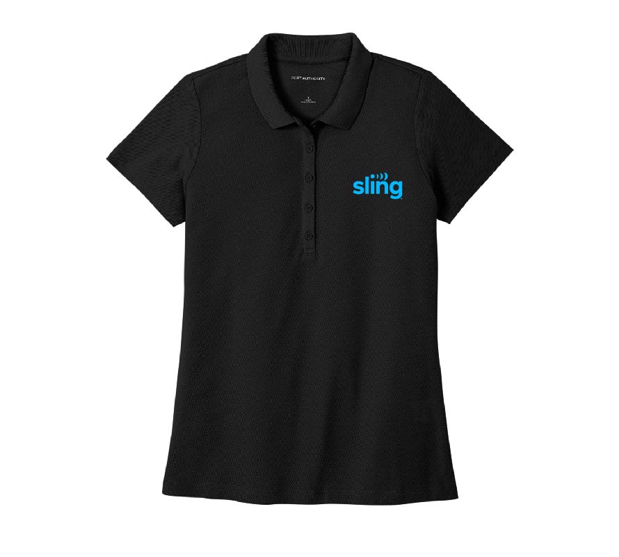SuperPro Ladies React Polo with Sling Logo