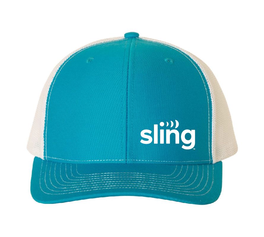 Richardson Snapback Trucker Cap with Sling Logo