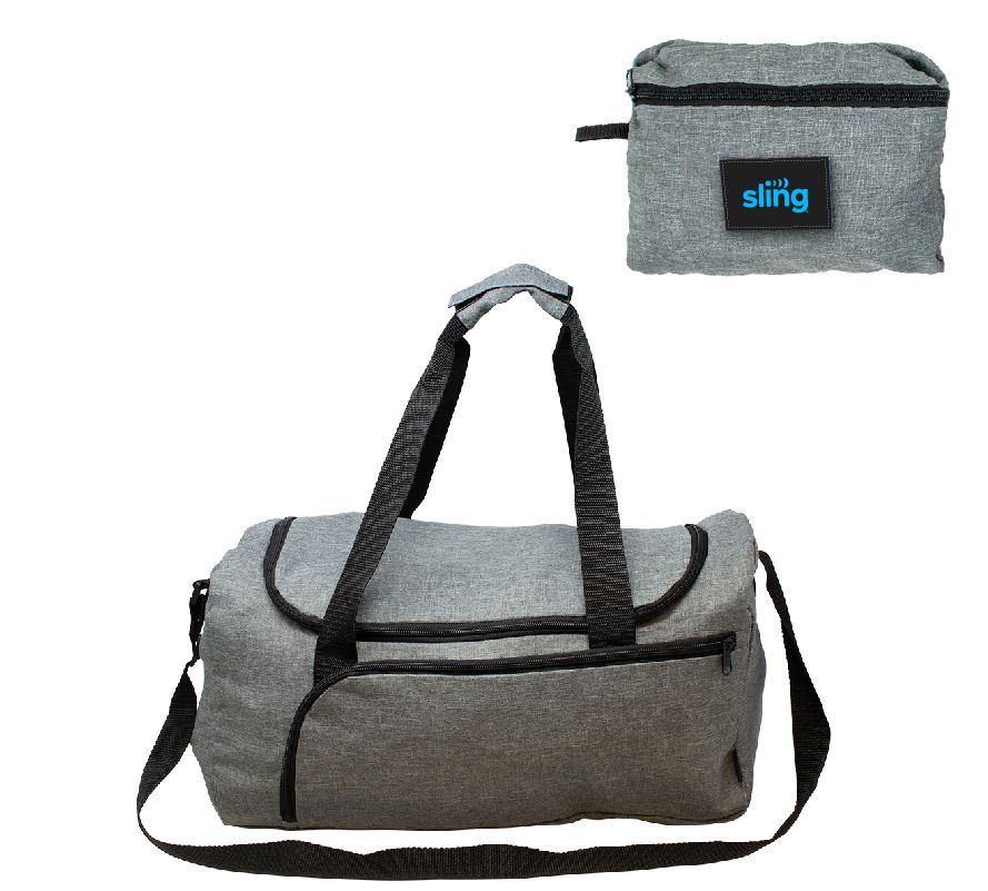 Packable Duffel with Sling Logo
