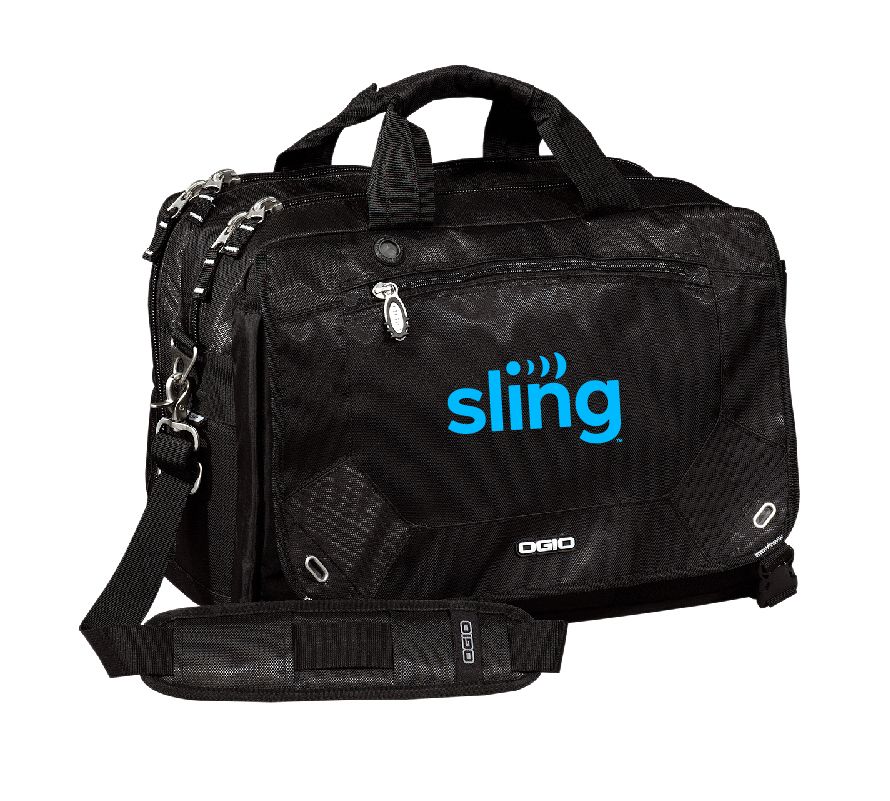 OGIO Corporate City Corp Messenger with Sling Logo