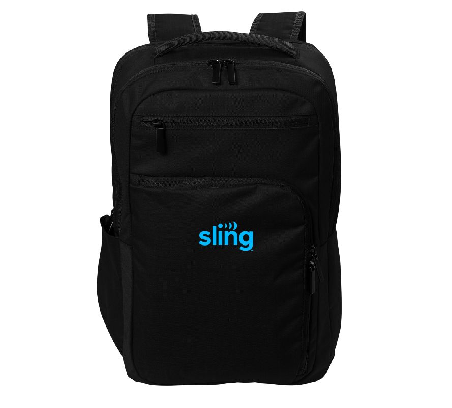 Impact Tech Backpack with Sling Logo