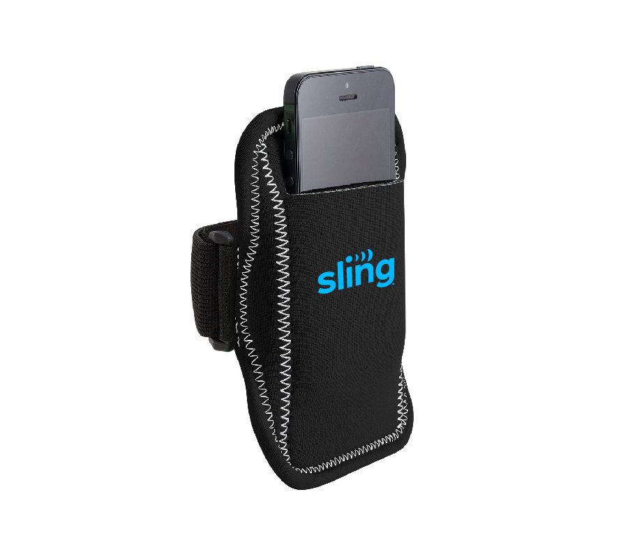 Jogstrap Neoprene Smartphone Holder with Sling Logo
