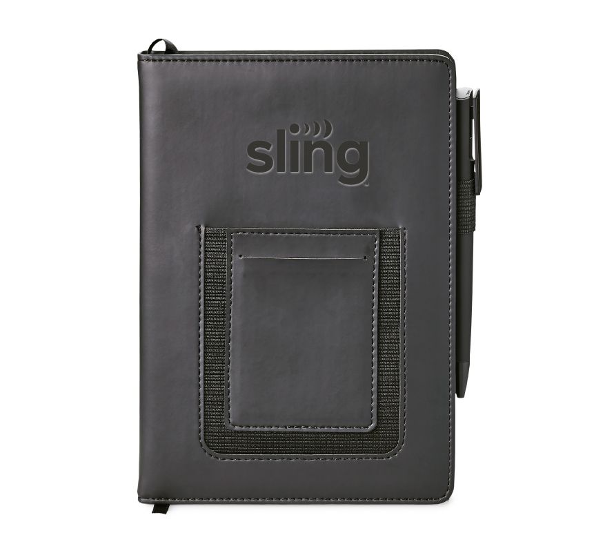Hard Cover Journal Combo with Sling Logo