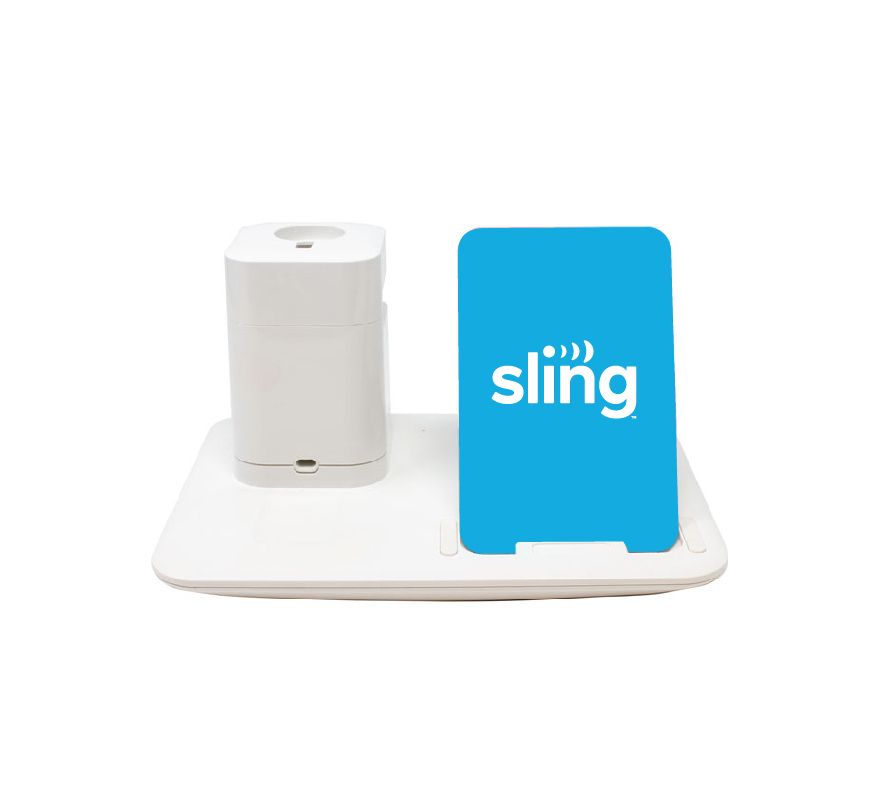Docksy Charging Station with Sling Logo