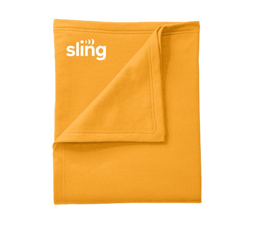 Core Fleece Sweatshirt Blanket with Sling Logo