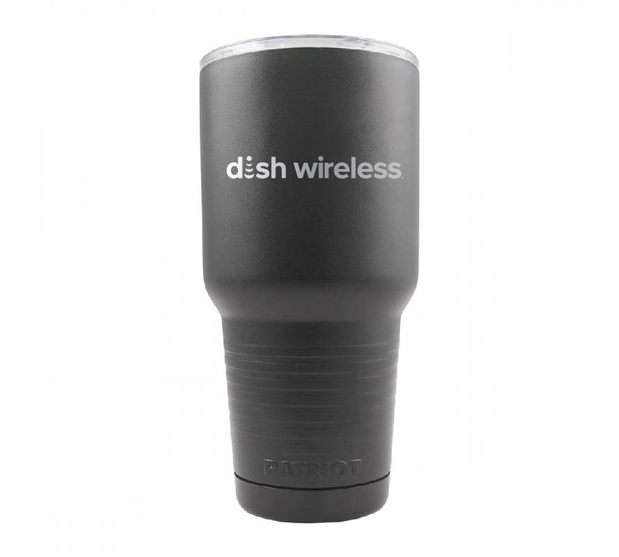 Patriot 30 oz. Tumbler with Dish Wireless Logo