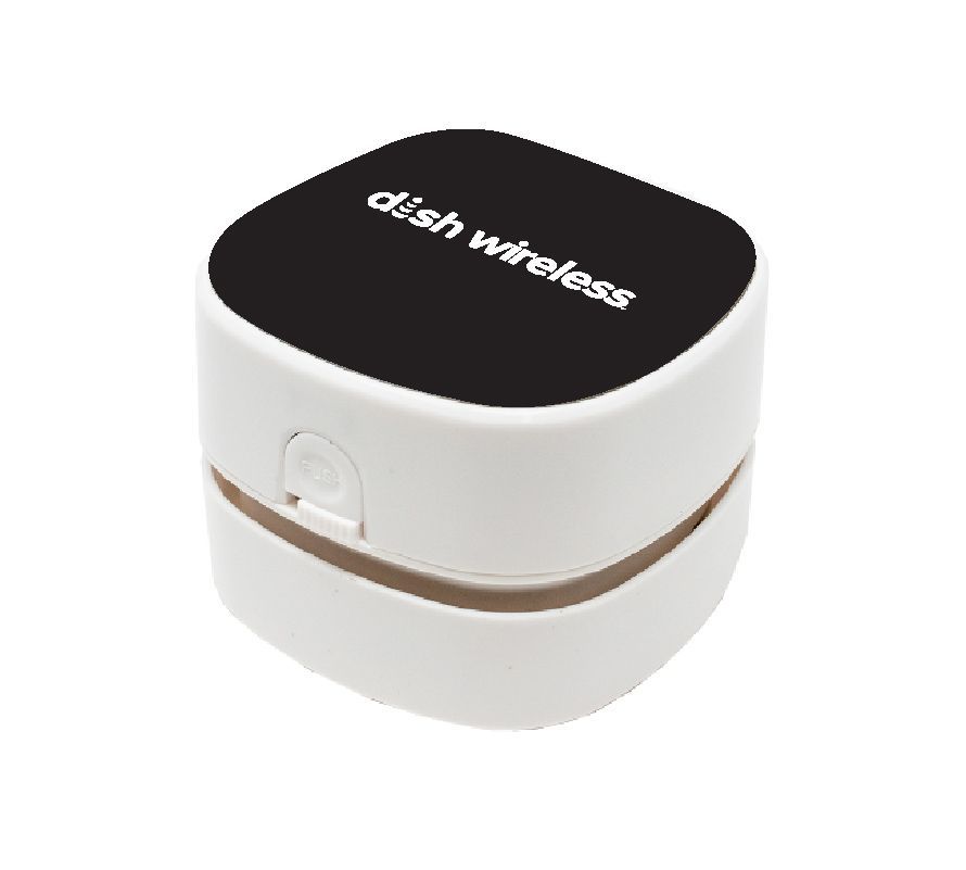 Crumbee Desktop Vacuum with Dish Wireless Logo